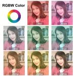 Anello a LED per selfie, 26 cm, luce e colori regolabili, treppiedi,con telecomando