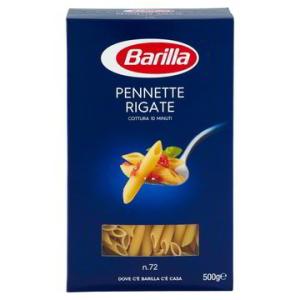 Pasta Barilla, Mezze Penne Rigate - 500 gr 