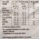 Mulino Bianco, biscottes complètes, 315g, sans huile de palme