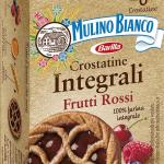 Vollkorntörtchen mit roter Fruchtkonfitüre, zum Frühstück und als süßer Snack, 6 Törtchen