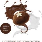 Pan di Stelle Mooncakes, collation sucrée pour le goûter, 6 collations