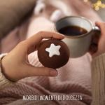 Pan di Stelle Mooncakes, collation sucrée pour le goûter, 6 collations