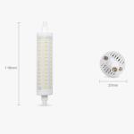 Lampada LED, R7S 78 mm, 4.9 Watt, 220-240V, 3000K, 500 lumen