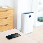 Purificatore aria, TOTALPURE 5000, con carbonio attivo, rimuove virus negli ambienti