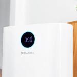 Purificatore aria, TOTALPURE 5000, con carbonio attivo, rimuove virus negli ambienti