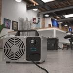 Ozongenerator, TOTALPURE 4000 120W, 2 in 1 und Ionisator für Luft, Wasser und Lebensmittel, entfernt Viren, Cecotec