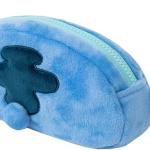 Boîte en peluche, collège primaire, fille, Stitch Disney, 20x9x5cm tissu peluche