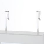 Armadio porta gioielli bigiotteria da appendere con specchio montaggio a parete 119 x 35 x 9 cm