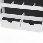 Armadio porta gioielli bigiotteria da appendere con specchio montaggio a parete 119 x 35 x 9 cm