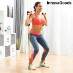 Élastique bandes fitness ensemble de 5 bandes de résistance de gym à la maison