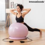 Ballon d'exercice, Gymball avec bandes élastiques pour le yoga et le fitness