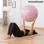Ballon d'exercice, Gymball avec bandes élastiques pour le yoga et le fitness