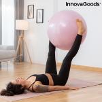 Ballon d'exercice, Gymball avec bandes élastiques pour le yoga et le fitness
