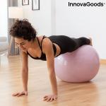 Ballon d'exercice, Gymball avec bandes élastiques pour le yoga et le fitness