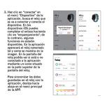 Montre intelligente, carrée, en verre incurvé, avec moniteur de fréquence cardiaque et de pression artérielle 