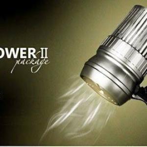Sunflower II collettore led professionale per illuminare ed aspirare polveri