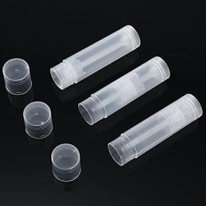 Tube, Stick, stick de baume à lèvres vide, stick de brillant à lèvres, pour rouge à lèvres, récipient vide, avec bouchon et vis de régulation, contenu 5g