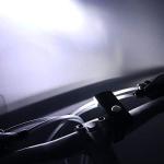 Fahrradbeleuchtung vorne und hinten, wiederaufladbar USB, 300 Lumen, 3 Modi, IPX6 wasserdicht