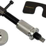 Kit de réparation des pistons de frein avec 3 plaques d'adaptation, essieu avant + essieu arrière, modèle universel