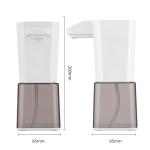 Distributeur de savon automatique, capacité 280 ml, sans toucher, pour gel désinfectant, savon liquide