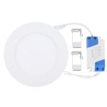 Eingebauter Strahler, natürliches weißes Licht, rund, 6 Watt