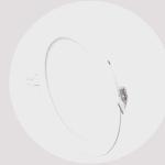Faretto ad incasso bianco rotondo 6 watt led luce bianco caldo