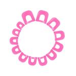 Cartine per unghie, Set Manicure Modello di gel per unghie Clip