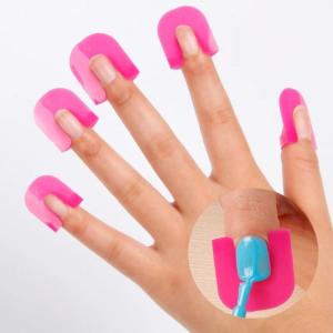 Cartine per unghie, Set Manicure Modello di gel per unghie Clip